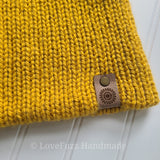 Wonderland Winter Beanie - Mustard Yellow