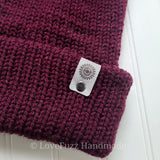 Wonderland Winter Beanie - Burgundy