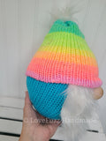 Large Pastel Rainbow Gnome