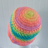 Pastel Rainbow Bucket Hat