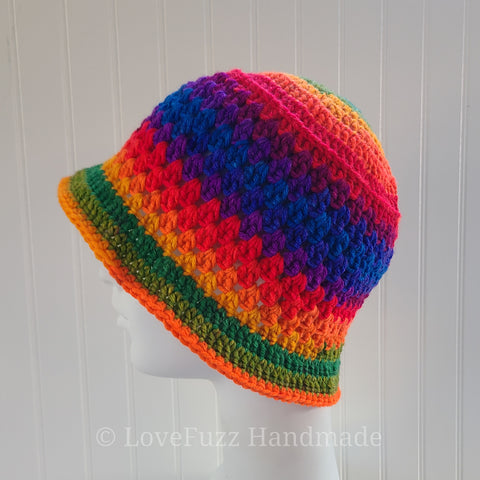 Rainbow Bucket Hat