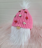 Valentine Conversation Heart Gnome