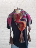 Colorful Boho Tassel Scarf