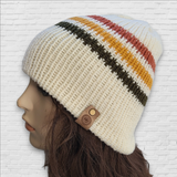 Retro Stripes Beanie