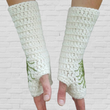 Peacock Feather Armwarmers - Pre-Order