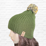 Wonderland Winter Beanie - Olive Green