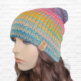 Bright Stripey Beanie