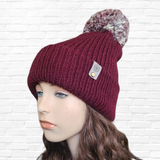 Wonderland Winter Beanie - Burgundy