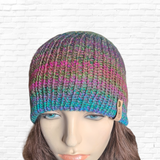 Bright Stripey Beanie