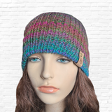 Bright Stripey Beanie