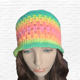 Pastel Rainbow Bucket Hat