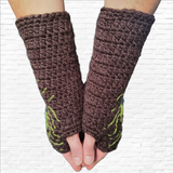 Peacock Feather Armwarmers - Pre-Order