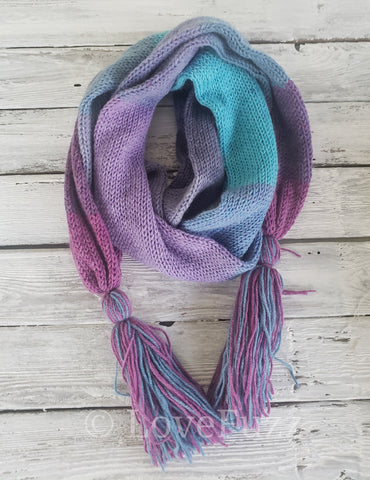 Extra Long Boho Tassel Scarf - LOVEFUZZ