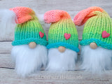 Pastel Rainbow Heart Gnome - LOVEFUZZ