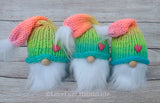 Pastel Rainbow Heart Gnome - LOVEFUZZ