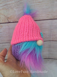 Neon Flower Gnome - Hot Pink - LOVEFUZZ