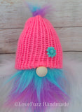 Neon Flower Gnome - Hot Pink - LOVEFUZZ