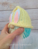 Easter Bunny Gnome - Pastel Yellow - LOVEFUZZ