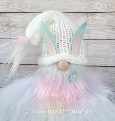 Easter Bunny Gnome - White - LOVEFUZZ