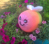 Pastel Rainbow Bee - LOVEFUZZ