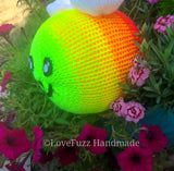 Neon Rainbow Bee - Large - LOVEFUZZ