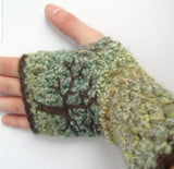 Green Tree of Life Armwarmers- Pre-Order - LOVEFUZZ