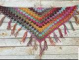 Colorful Fringed Boho Bandana Scarf - LOVEFUZZ