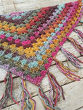 Colorful Fringed Boho Bandana Scarf - LOVEFUZZ