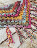 Colorful Fringed Boho Bandana Scarf - LOVEFUZZ