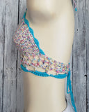 Confetti Crochet Bralette Bikini Top - LOVEFUZZ