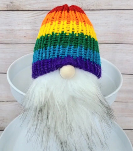 Rainbow Gnome - LGBTQ Pride Gnome - LOVEFUZZ