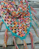 Colorful Fringed Boho Bandana Scarf - LOVEFUZZ